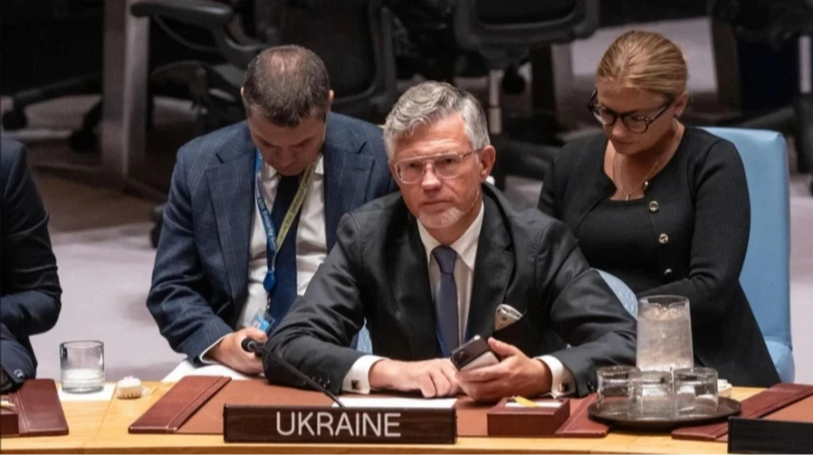 Ukraine's UN ambassador addresses Security Council over Russian disinformation about Ukrainian Armed Forces