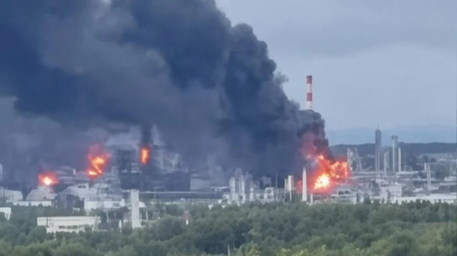 Дроны ССО и СБС ночью нанесли удар по российскому Кстовскому НПЗ