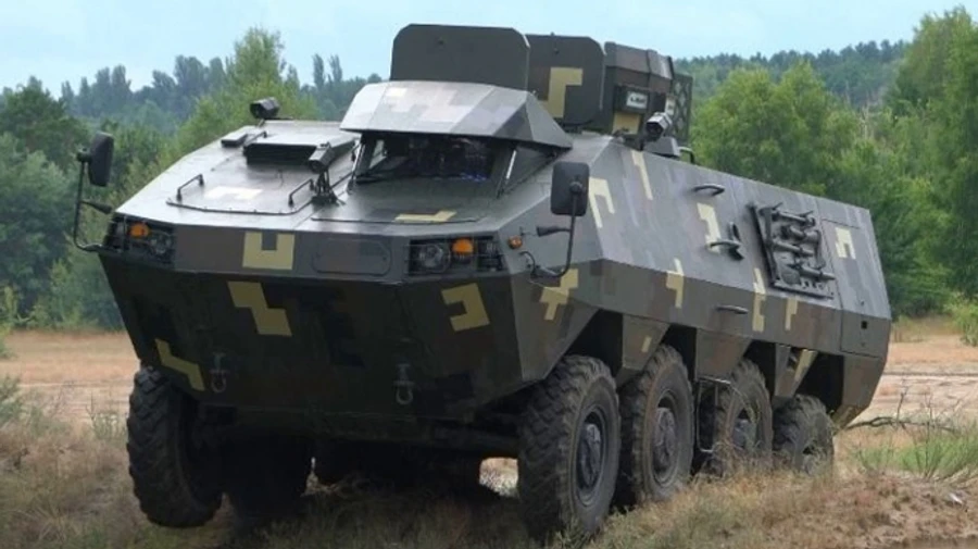 Khorunzhyi armoured personnel carrier to be put into service in Ukraine's Armed Forces