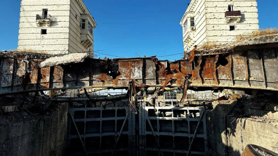 Blowing up of Kakhovka HPP: Draining noticed on Dnipro's sections watering North Crimean Canal