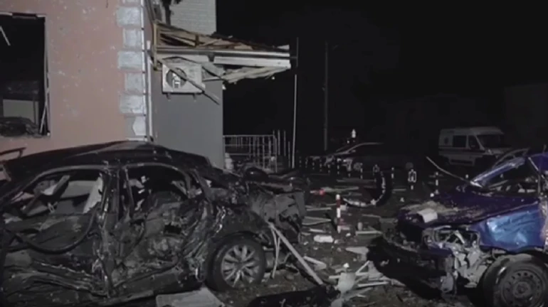 Authorities post video showing aftermath of Saturday's attack on Chortkiv