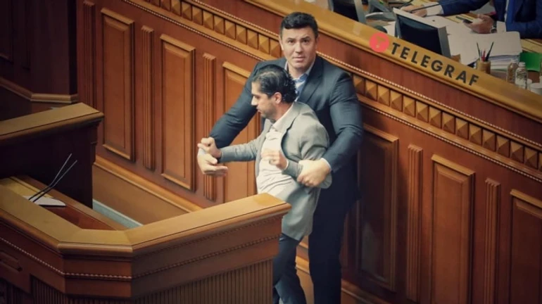 Після бійки: Тищенко і Лерос не каються за дії в Раді