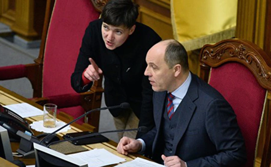 Савченко говорит, что в заявлении о снайперах перепутала Парубия с Пашинским