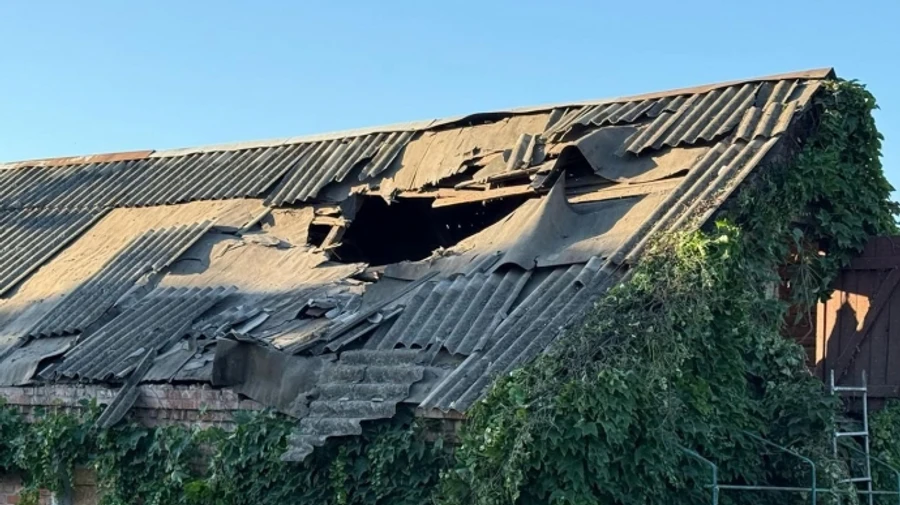 Russians attack Dnipropetrovsk Oblast, damaging infrastructure and houses – photo