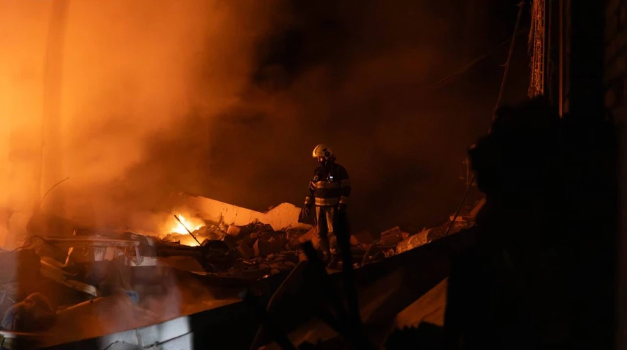 One injured in Russian ballistic missile attack on Kyiv