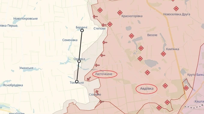 Ukrainian Armed Forces withdraw from Lastochkyne and reinforce new frontier