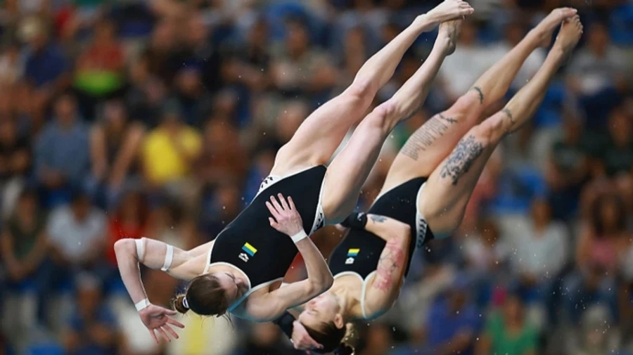 Ukraine wins silver in mixed team event at Diving World Cup Super Final