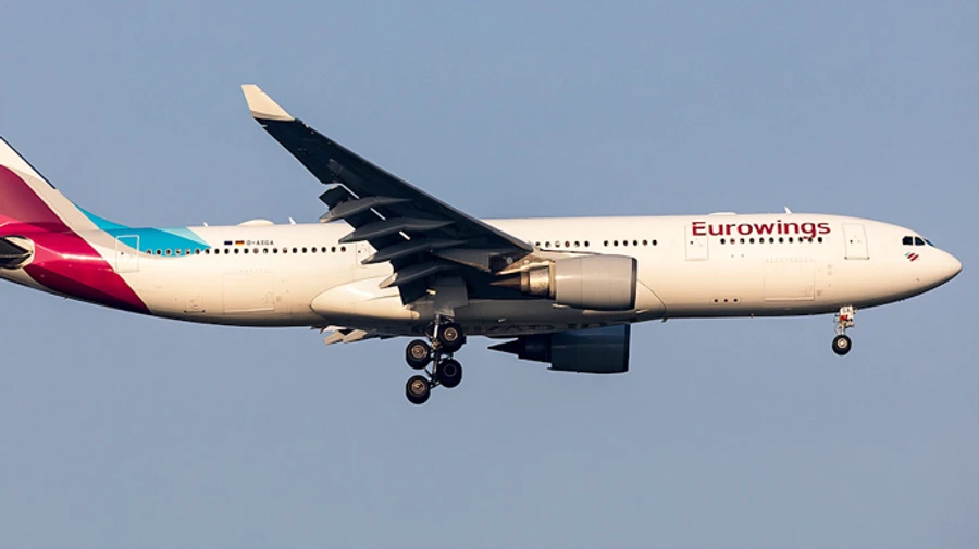 Німецький лоукостер Eurowings розпочав польоти в Україну