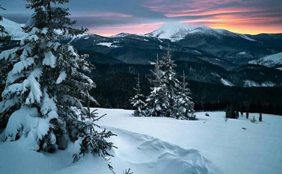 В Карпатах намело 1,5 метра снега