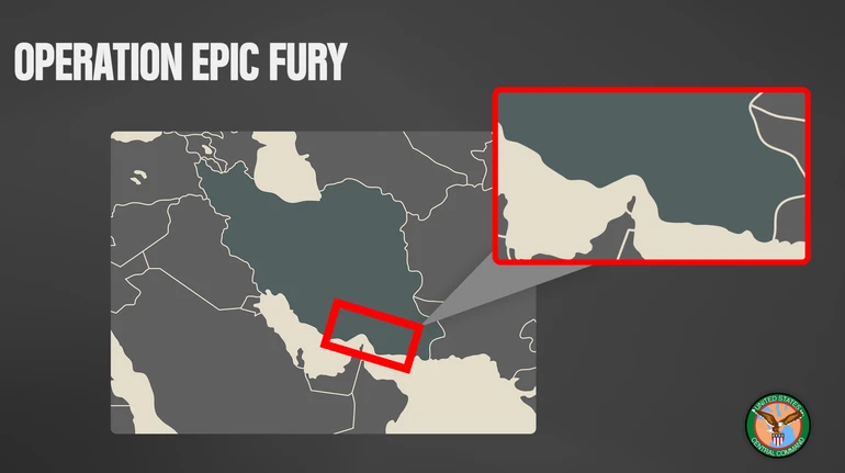 Військові США заявили про бомбардування ракетних об'єктів Ірану біля Ормузької протоки