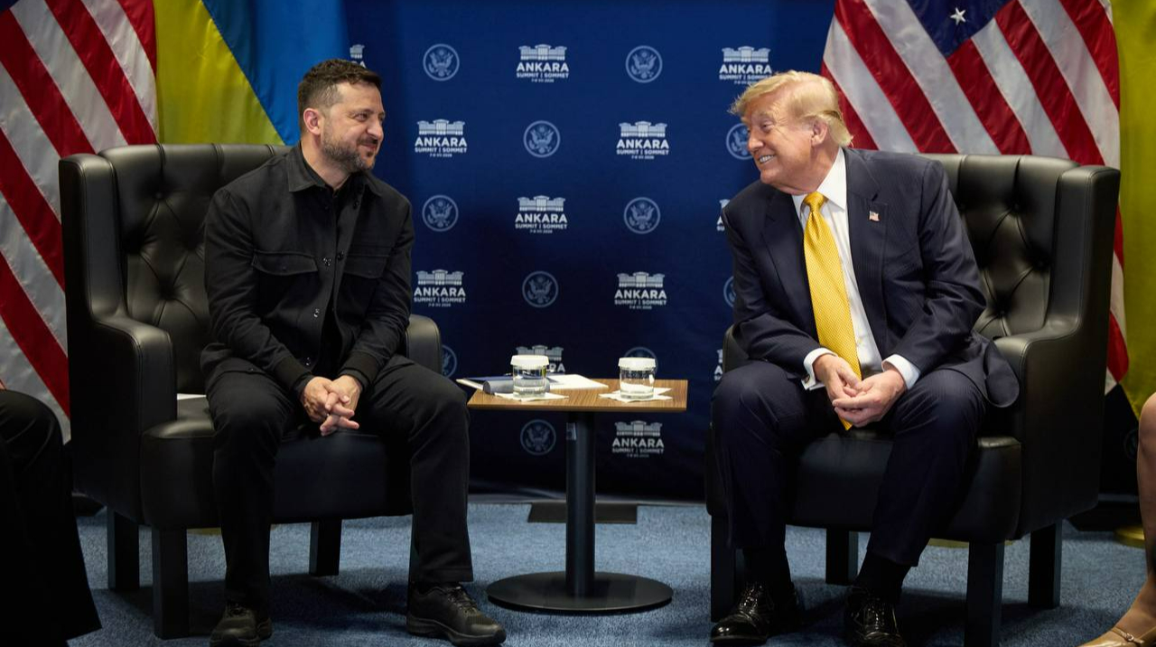 В Анкарі завершилася зустріч Зеленського й Трампа