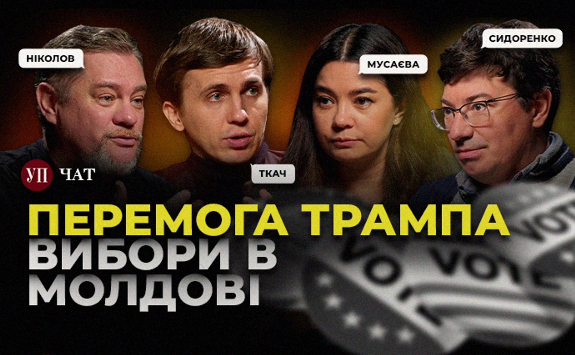 Наслідки виборів у США, перемога Санду та кейси української корупції – УП. Чат