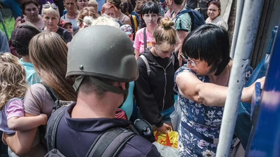 Из Купянского района эвакуировали более полутысячи человек