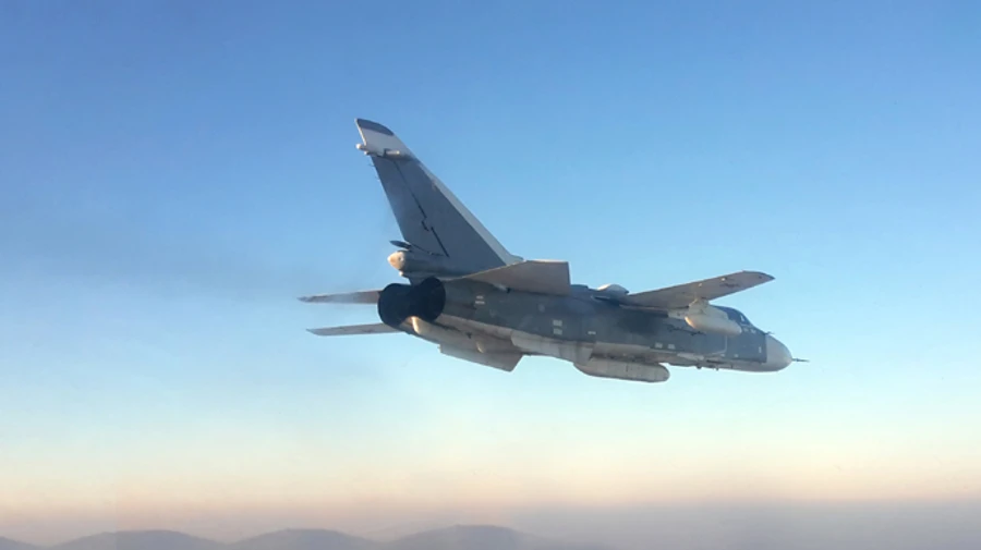 Над Бахмутом зенітники збили російський бомбардувальник Су-24М