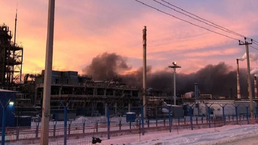 У Татарстані масштабна пожежа у промзоні: палають 10 тис. кв. м