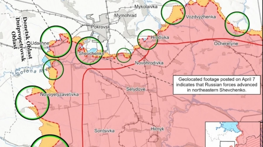 ISW проаналізував тактичні цілі росіян на Покровському напрямку 