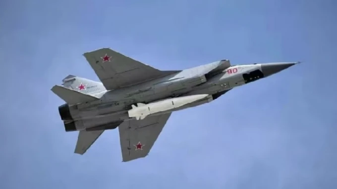 По всій Україні була повітряна тривога через зліт МіГ-31К у Росії