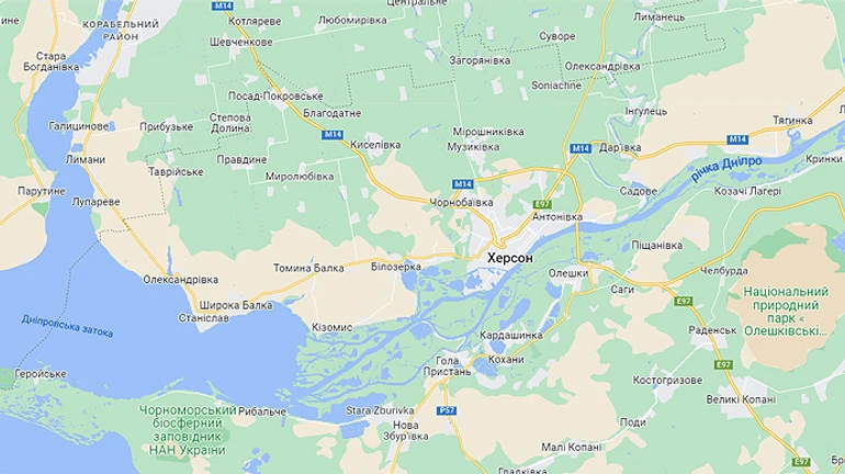 Херсонщина: влада евакуює людей з лівого берега Дніпра, очікує активізації бойових дій