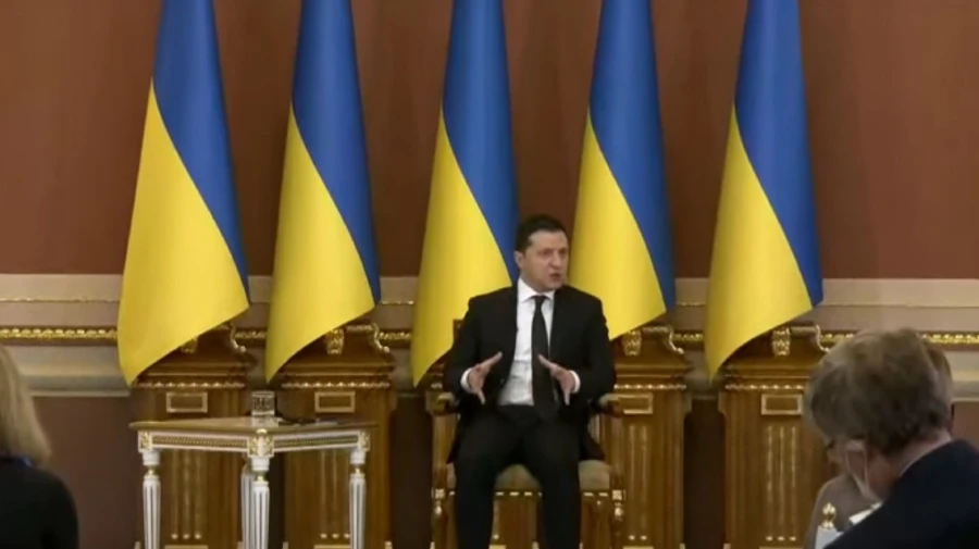 Зеленський зібрав міжнародні ЗМІ, аби заспокоїти партнерів