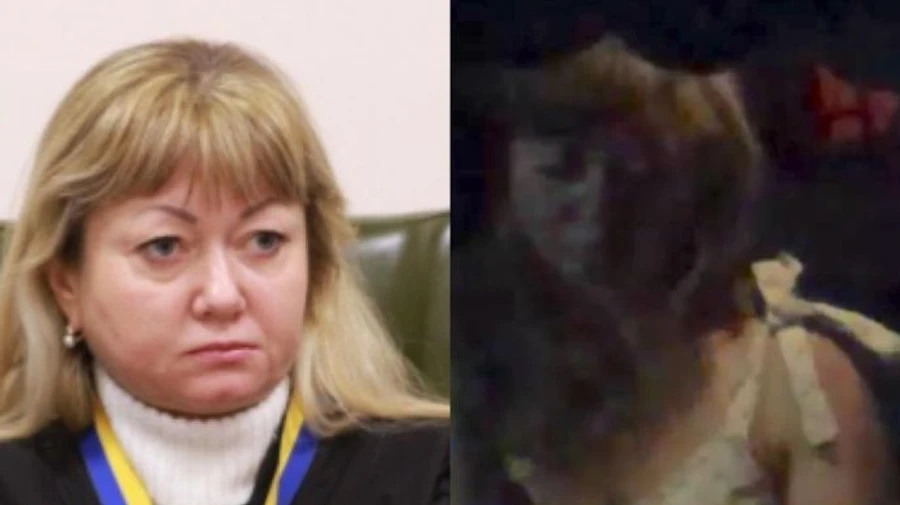 В Киеве судья на авто сбила столб и чуть не наехала на пешеходов