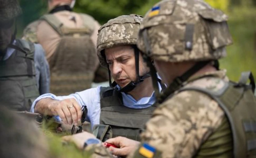 Зеленский: Настанет день, когда украинские военные будут лишь миротворцами
