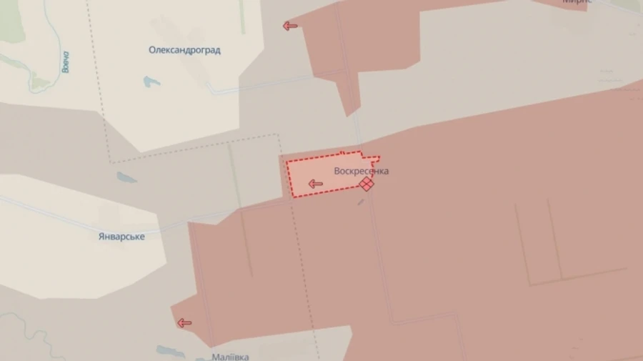 DeepState: Russia occupies village in Donetsk Oblast and advance in Dnipropetrovsk and Kharkiv oblasts