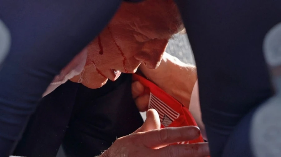 Во время выступления Трампа в Пенсильвании произошла стрельба