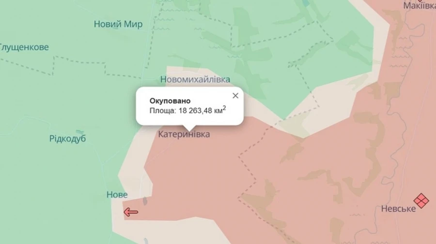 Россияне оккупировали Катериновку на Лиманском направлении – DeepState
