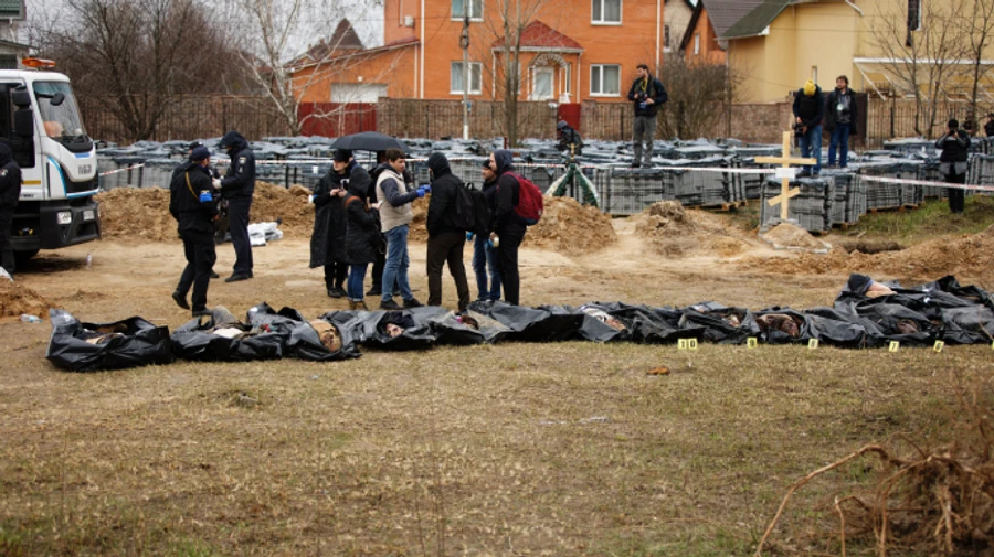 Kyiv Region: Police have discovered the bodies of 1,084 civilians, most of them having been shot