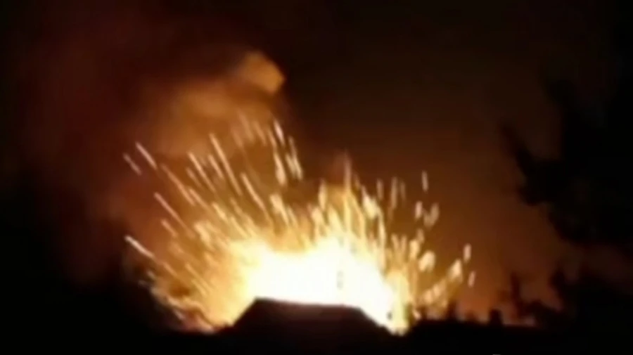 Temporarily occupied Donetsk comes under large-scale drone attack: part of city left without electricity – videos