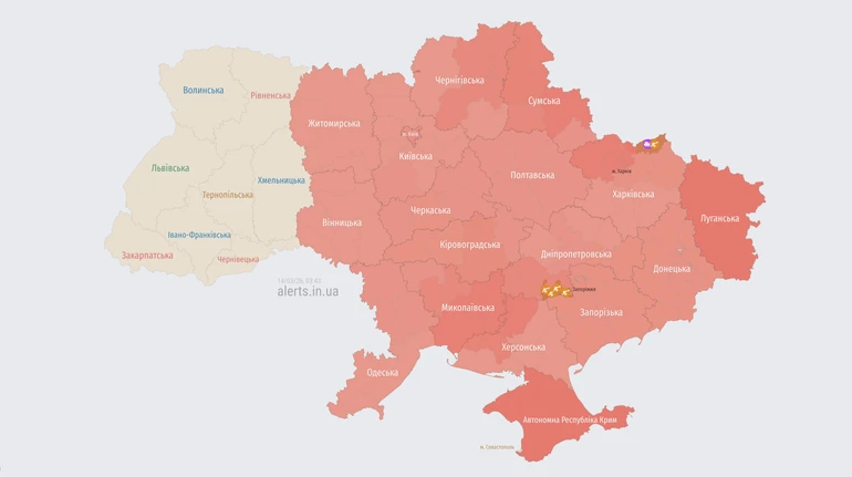 Росіяни запустили по Україні крилаті ракети з Чорного моря та з бомбардувальників над РФ