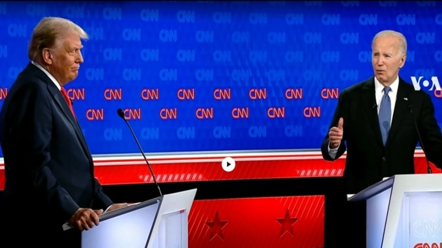 Во время дебатов Байдена и Трампа возникла перепалка о войне России против Украины