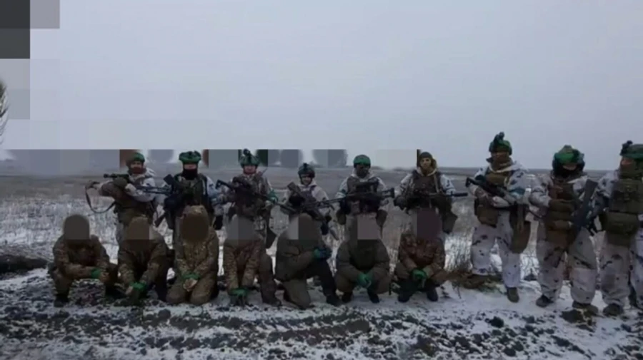 Нацгвардейцы взяли в плен 7 оккупантов 