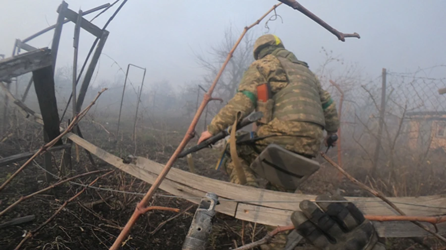 Бійці ДПСУ мінуснули штурмовиків Вагнера, які ховались у забудовах Бахмута