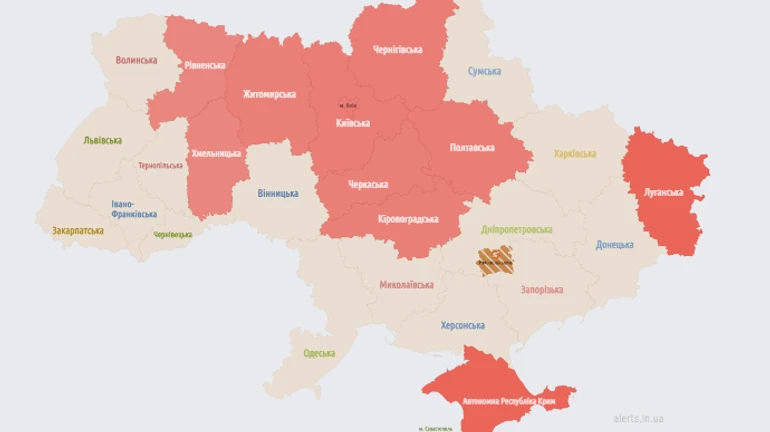 У Києві й низці областей оголошували повітряну тривогу  
