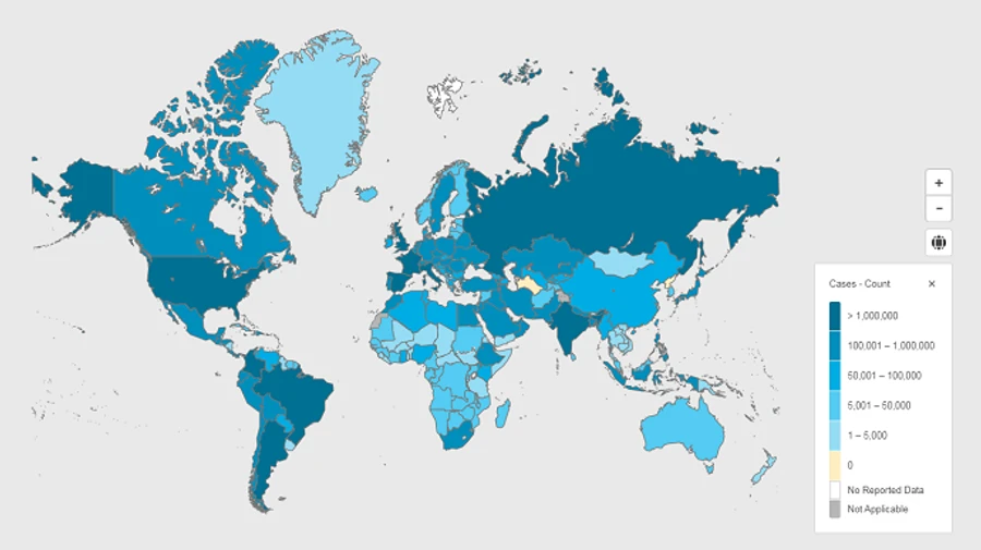 ВОЗ: наибольшее количество новых случаев заражения коронавирусом фиксируют в выходные