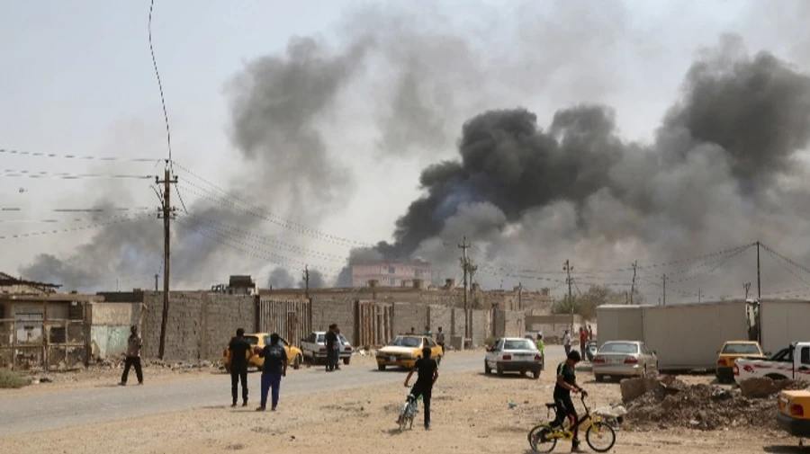 У посольства США в Багдаде упала ракета