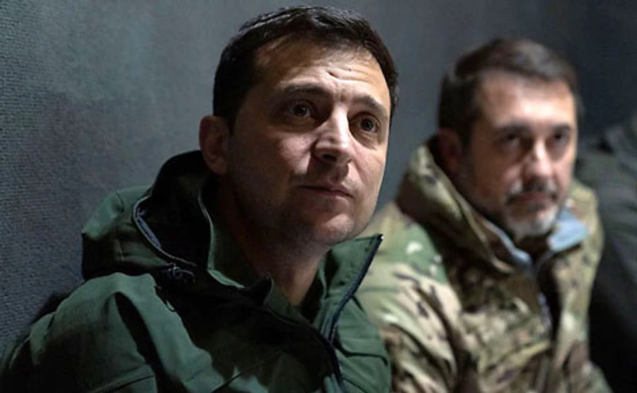 Зеленський про бій на Донбасі: Це – спроба зірвати мирний процес