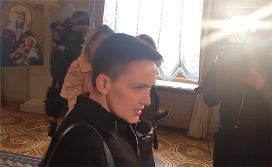 Савченко пришла в Раду