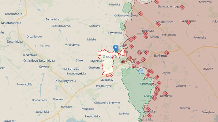 Біля Часового Яру триває велика боротьба за контроль логістичних маршрутів – Хортиця