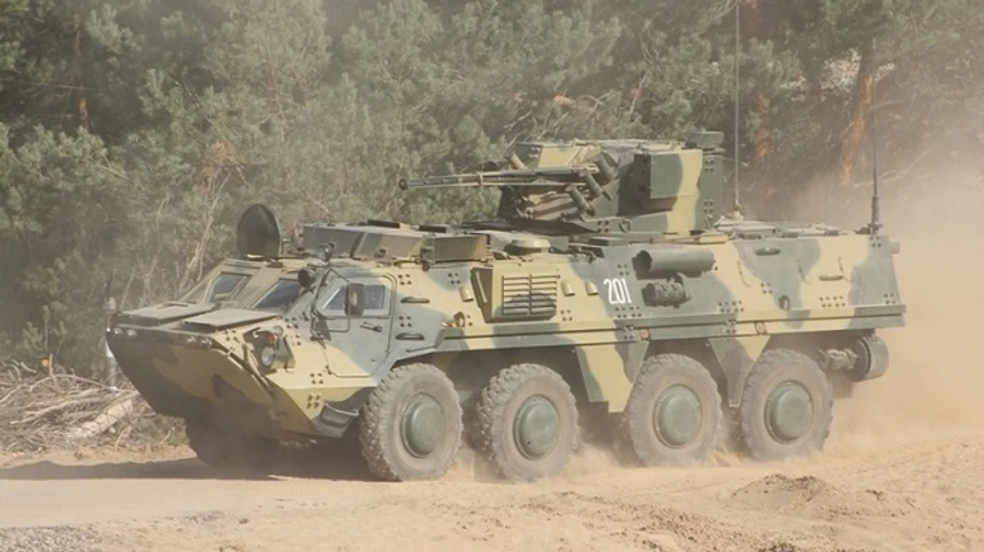 Ukrainian forces deploy armoured vehicles to left-bank Kherson Oblast – ISW