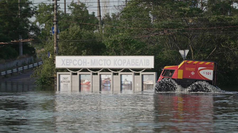 Almost 2,000 houses on Dnipro's right bank were flooded after explosion at Kakhovka HPP