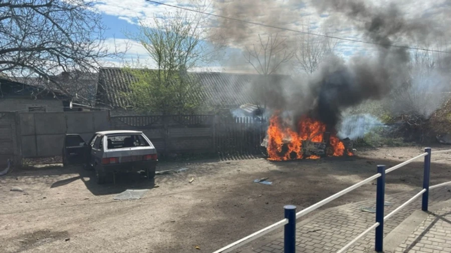 Russians shell Nikopol in Dnipropetrovsk Oblast, killing two and wounding five more – photo