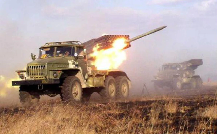 Боевики стянули к линии соприкосновения рекордное количество Градов