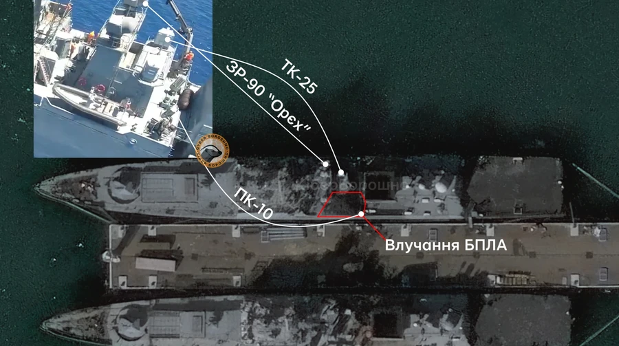 Російський Адмірал Ессен після атаки українських дронів не може запускати Калібри – джерела