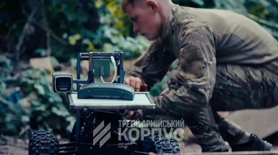Ukraine's 3rd Army Corps deploys air-dropped kamikaze UGV for the first time during offensive in Donetsk Oblast