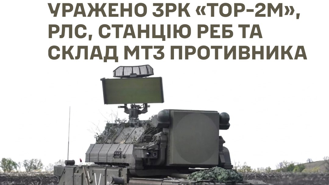 Сили оборони уразили одразу три елементи ППО в Росії