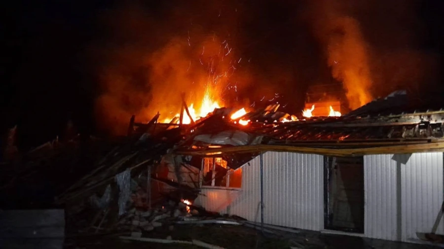 Russians hit Borova in Kharkiv Oblast with guided bombs, injuring 2 adults and child