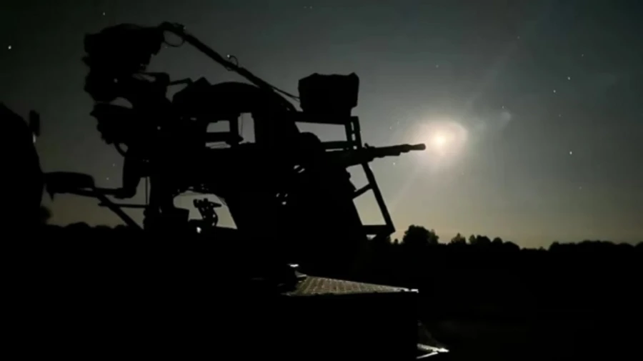 Ukraine's air defence responds in Kyiv Oblast