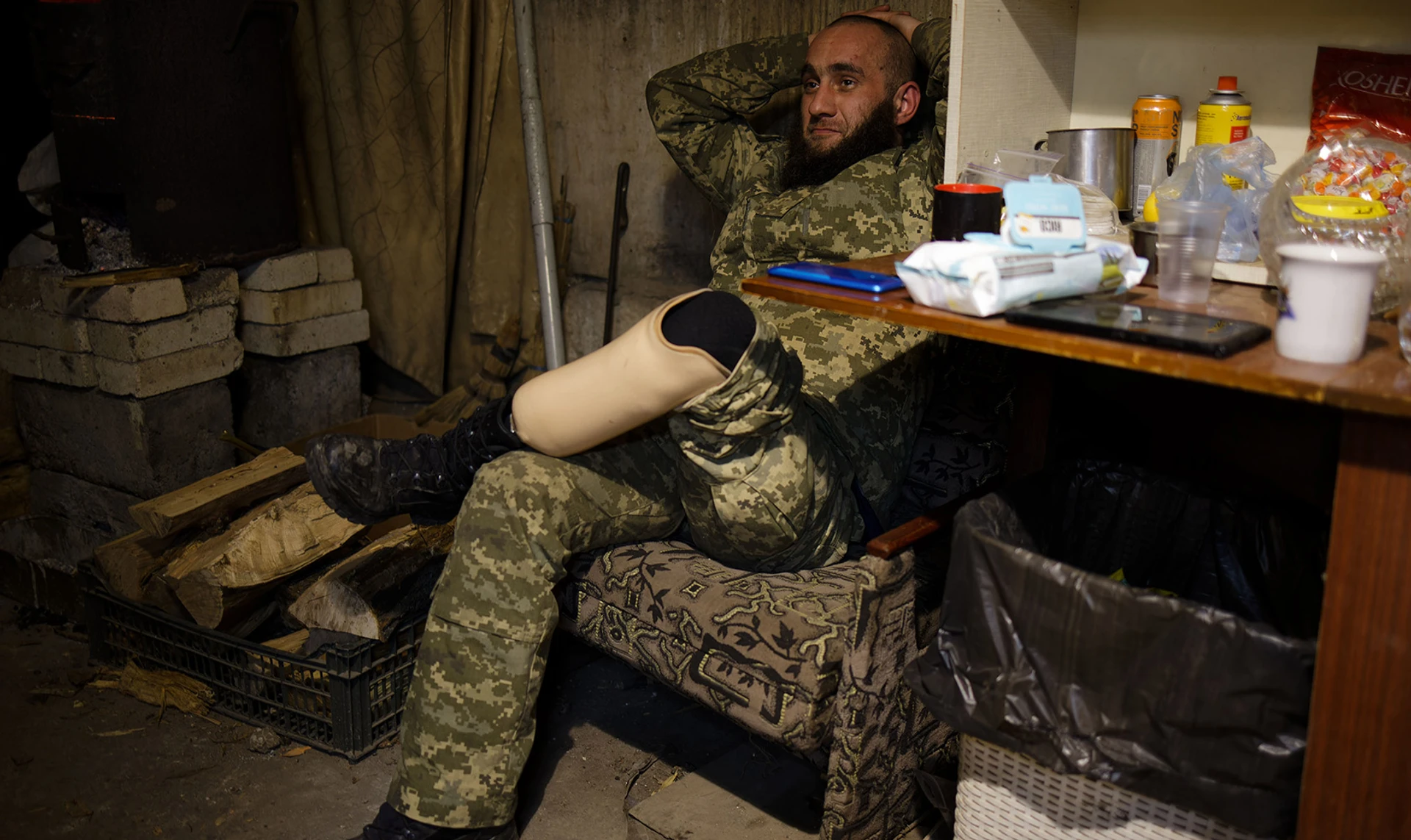 The best job in the world – and the toughest. Inside the basement held by infantrymen defending Chasiv Yar